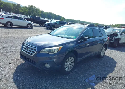 2015 Subaru Outback 2.5I Premium from USA, damaged, VIN 4S4BSBEC7F3312031